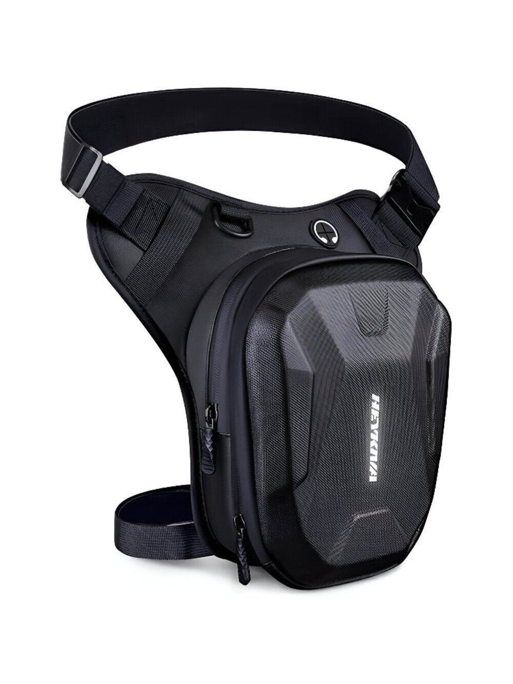 Motorcycle Leg Bag for Men Women, Thigh Bag with Reflective Logo